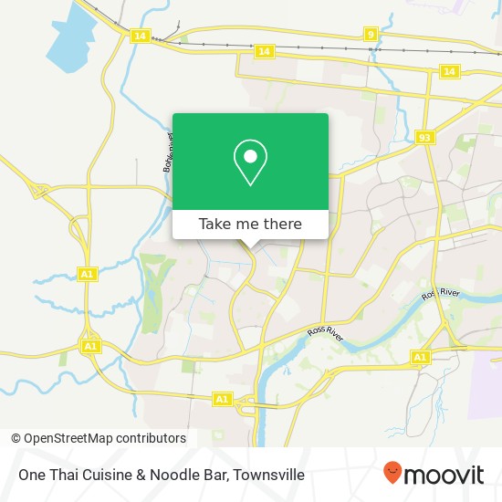 One Thai Cuisine & Noodle Bar map