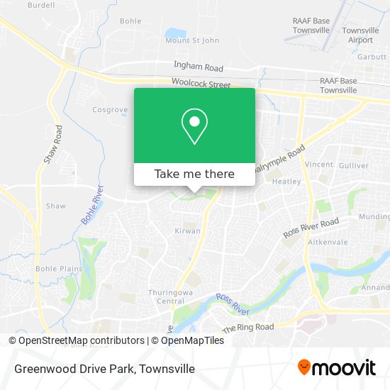 Greenwood Drive Park map