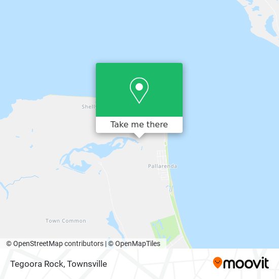 Tegoora Rock map