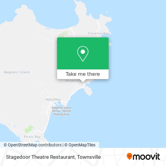 Mapa Stagedoor Theatre Restaurant