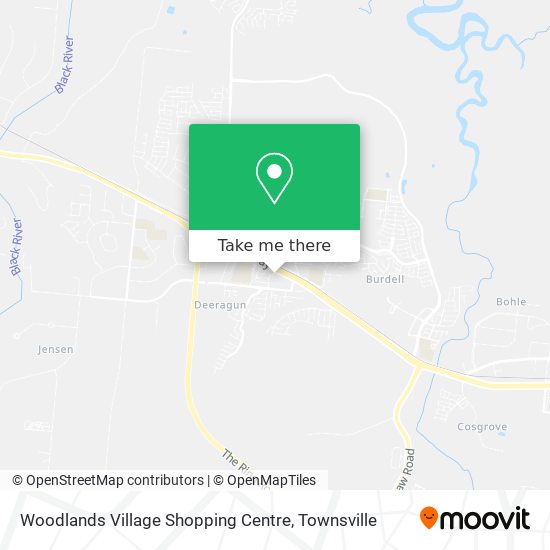 Mapa Woodlands Village Shopping Centre