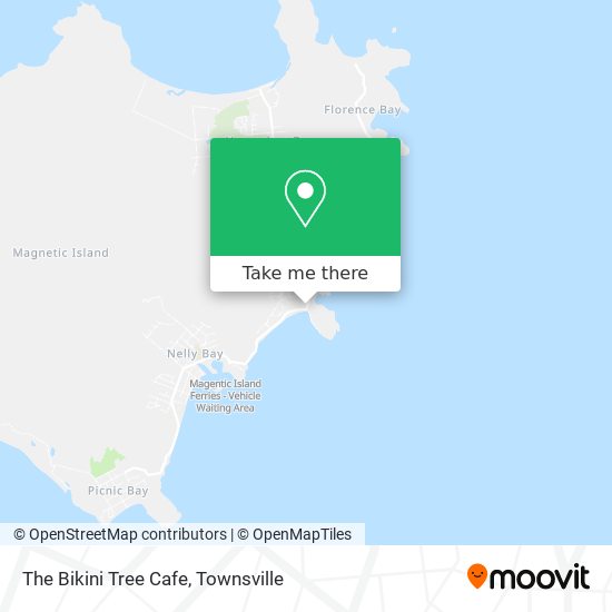 The Bikini Tree Cafe map