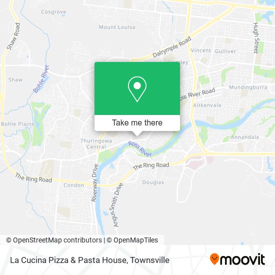 La Cucina Pizza & Pasta House map