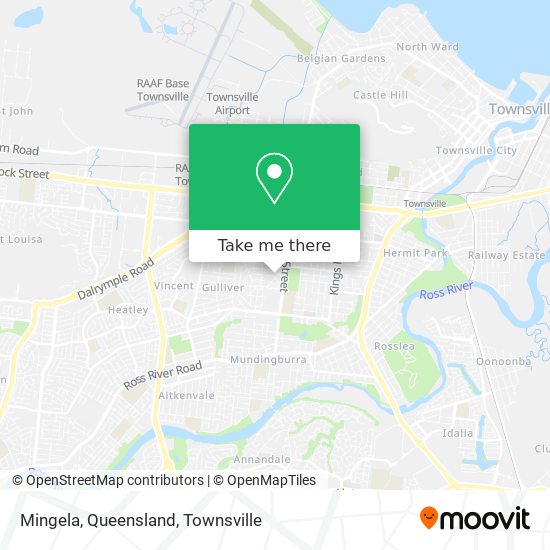 Mingela, Queensland map