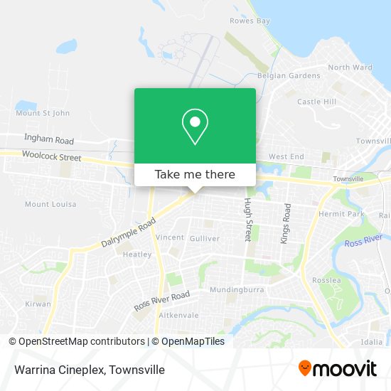 Warrina Cineplex map