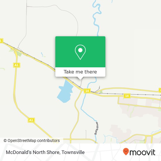 McDonald's North Shore, Nexus Dr Burdell QLD 4818 map