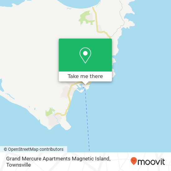 Grand Mercure Apartments Magnetic Island map