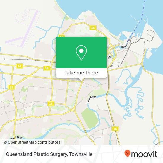 Mapa Queensland Plastic Surgery