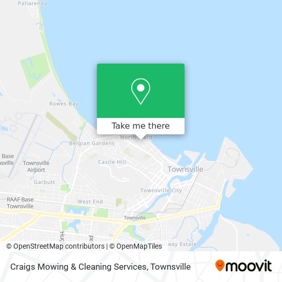 Craigs Mowing & Cleaning Services map