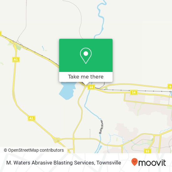 M. Waters Abrasive Blasting Services map
