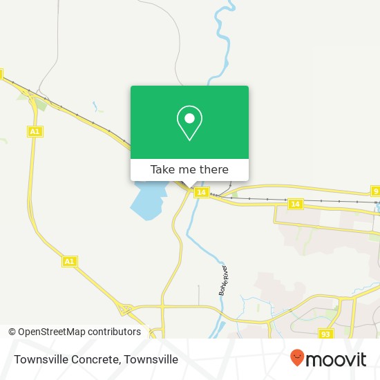 Townsville Concrete map
