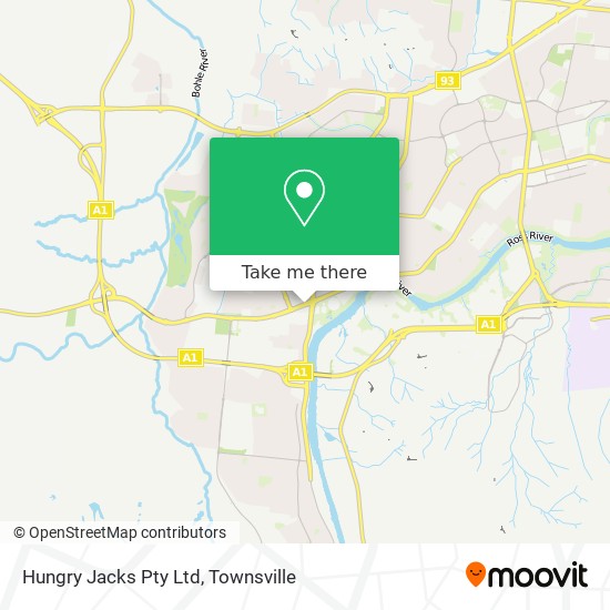 Hungry Jacks Pty Ltd map