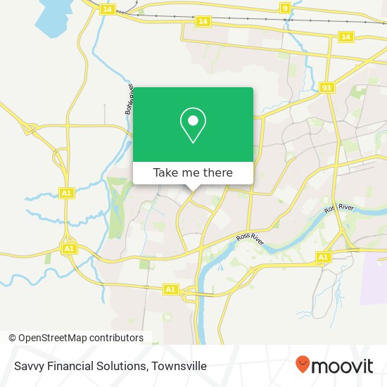 Savvy Financial Solutions map
