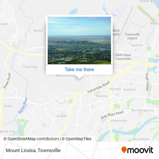 Mount Louisa map