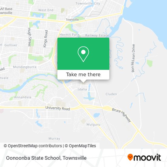 Oonoonba State School map