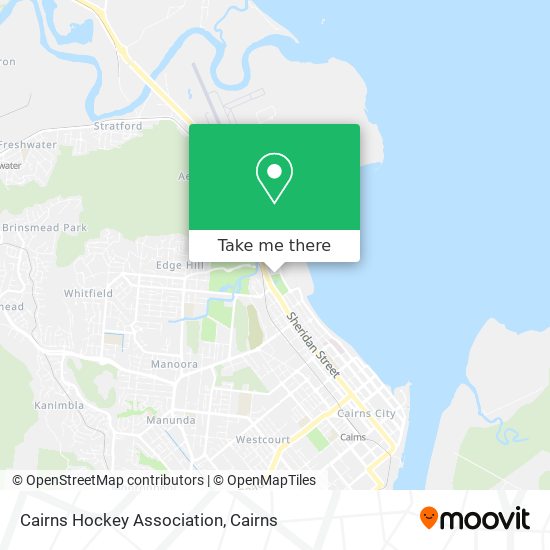 Cairns Hockey Association map
