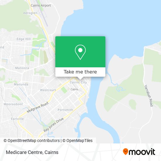 Medicare Centre map