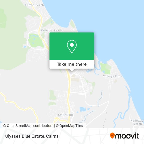Ulysses Blue Estate map
