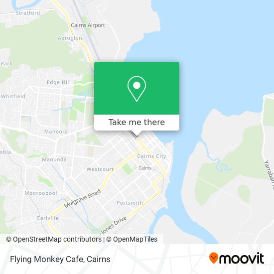 Mapa Flying Monkey Cafe