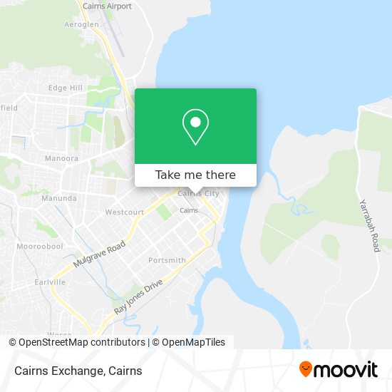 Cairns Exchange map