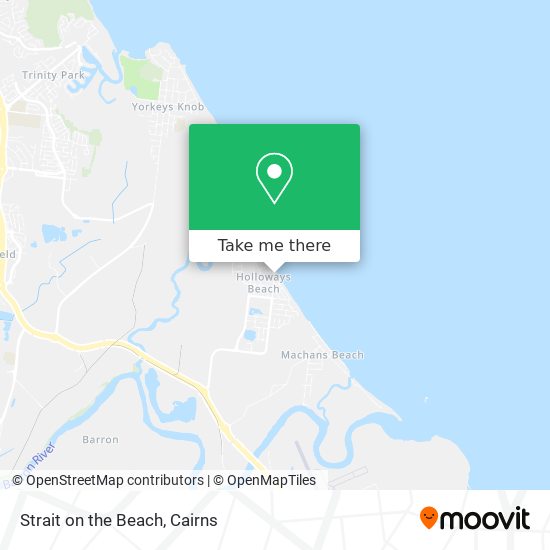 Strait on the Beach map
