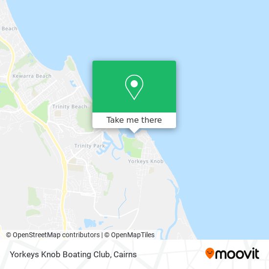 Yorkeys Knob Boating Club map