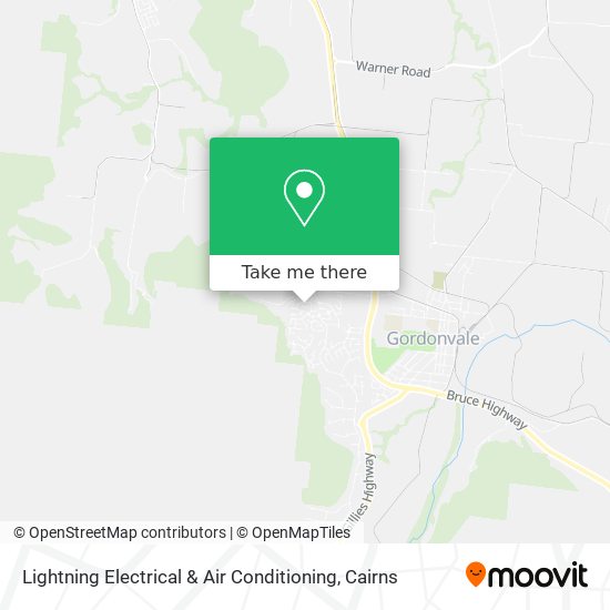 Lightning Electrical & Air Conditioning map