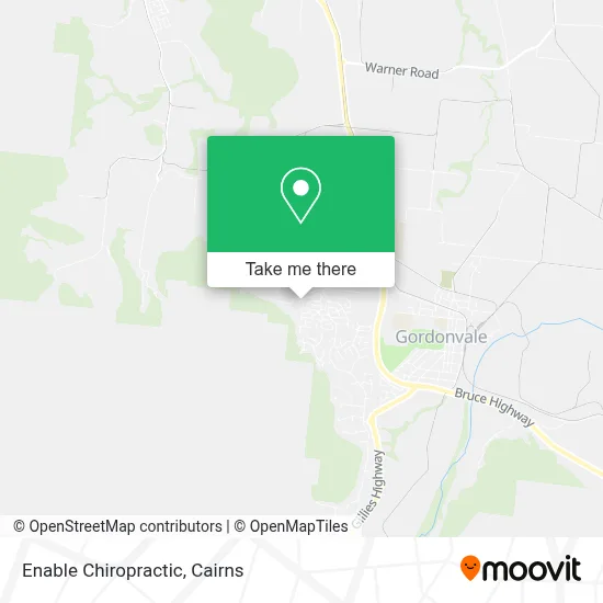 Enable Chiropractic map