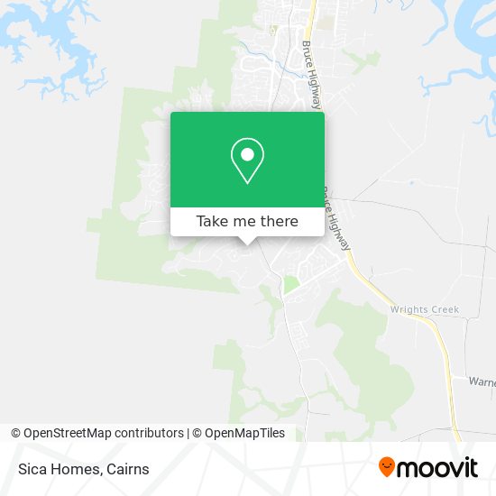 Sica Homes map