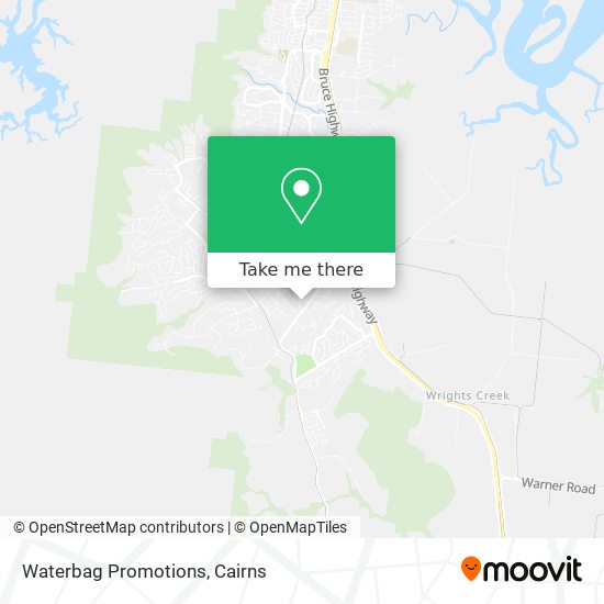 Waterbag Promotions map