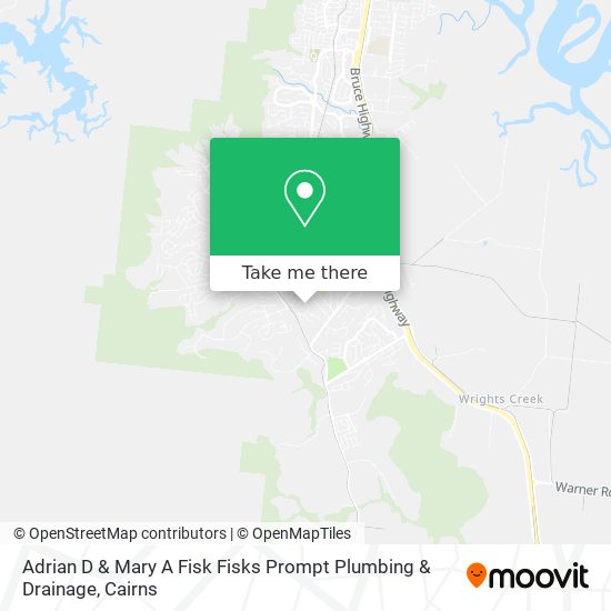 Adrian D & Mary A Fisk Fisks Prompt Plumbing & Drainage map