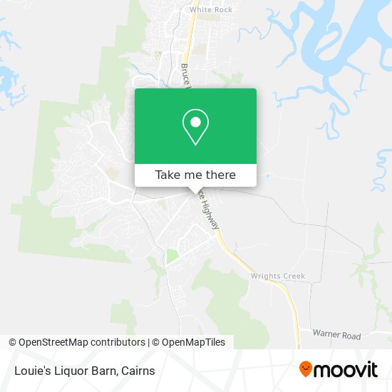 Mapa Louie's Liquor Barn