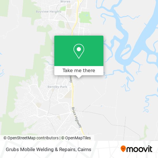 Grubs Mobile Welding & Repairs map