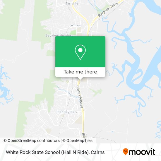 White Rock State School (Hail N Ride) map