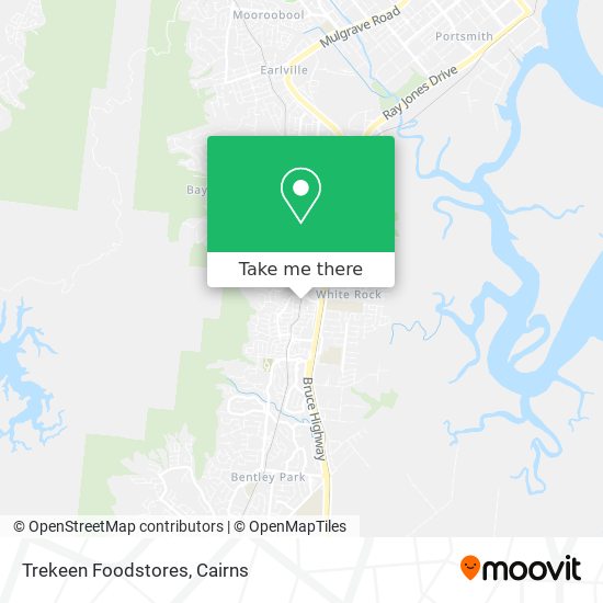 Trekeen Foodstores map