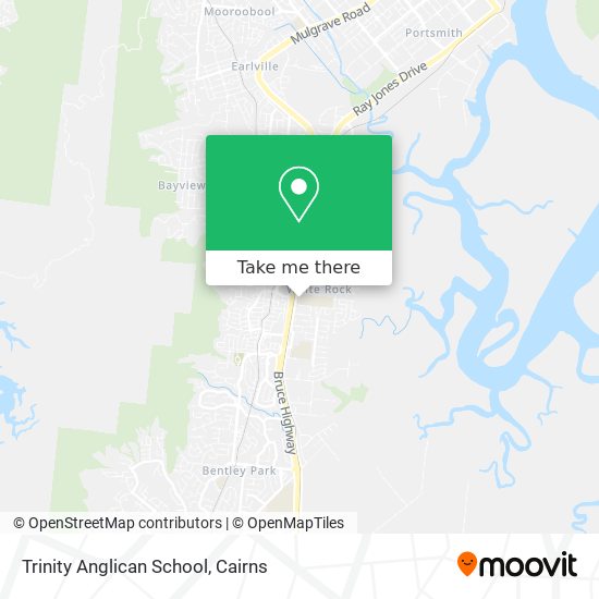 Trinity Anglican School map