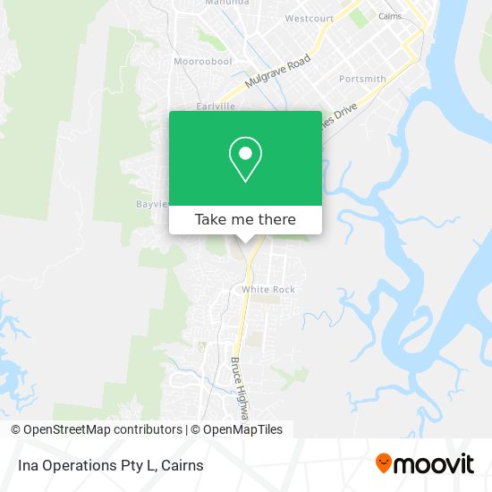 Ina Operations Pty L map