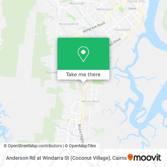 Anderson Rd at Windarra St (Coconut Village) map