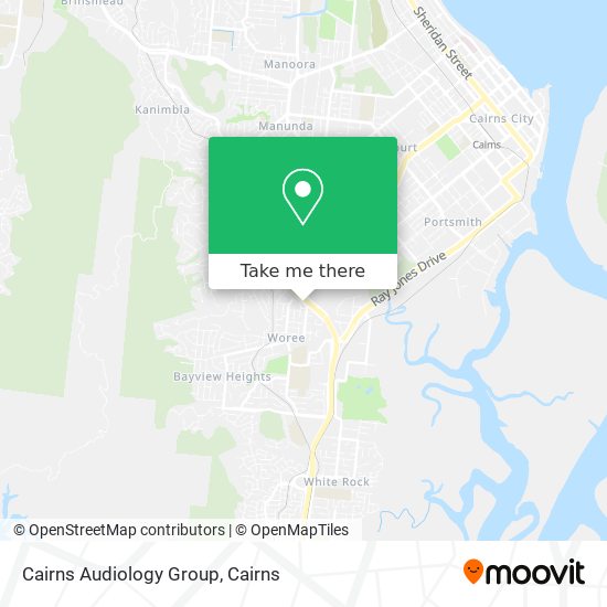 Cairns Audiology Group map