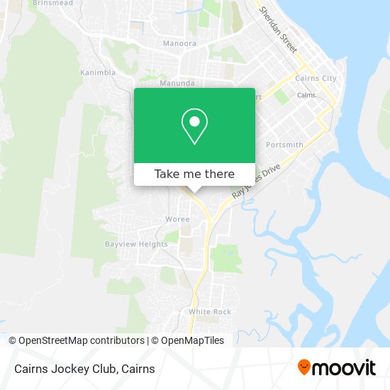 Cairns Jockey Club map