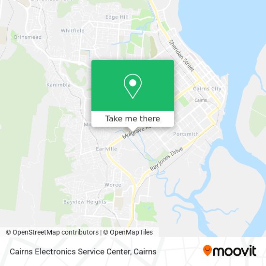 Cairns Electronics Service Center map