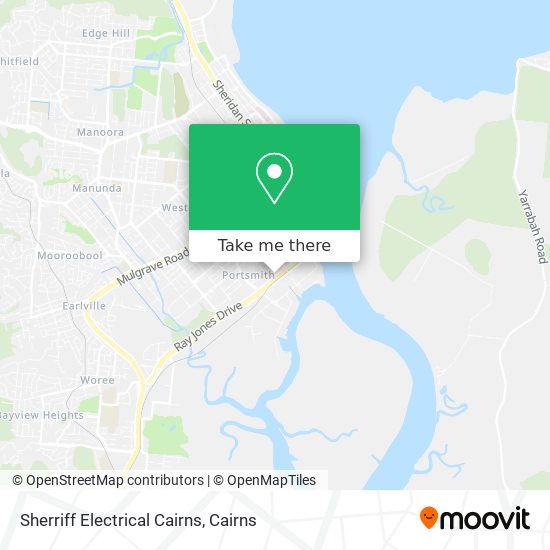 Sherriff Electrical Cairns map