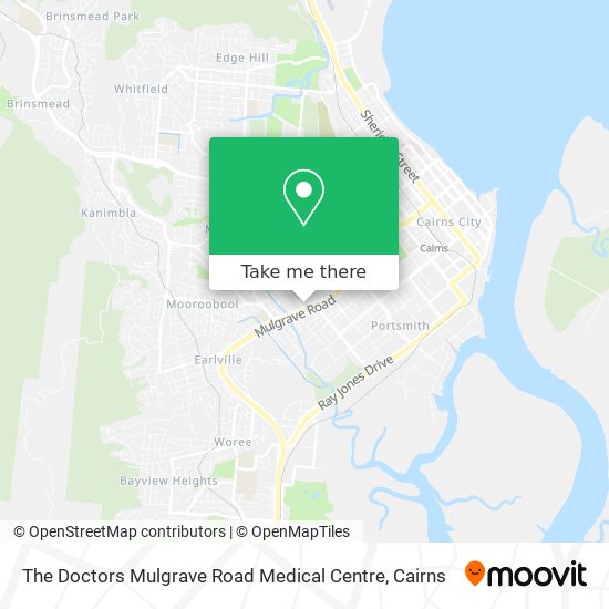 The Doctors Mulgrave Road Medical Centre map
