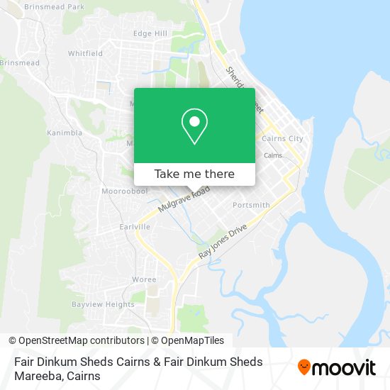 Fair Dinkum Sheds Cairns & Fair Dinkum Sheds Mareeba map