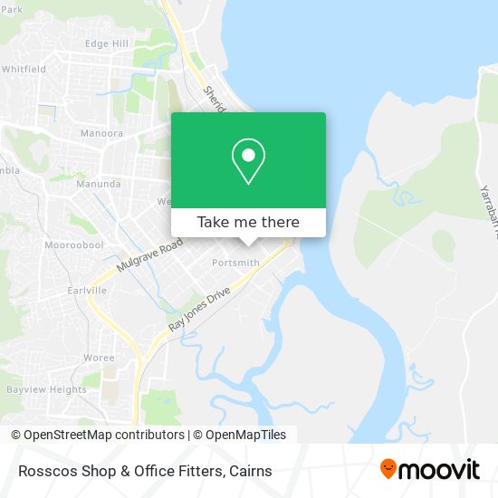 Mapa Rosscos Shop & Office Fitters