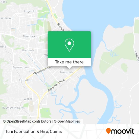 Tuni Fabrication & Hire map