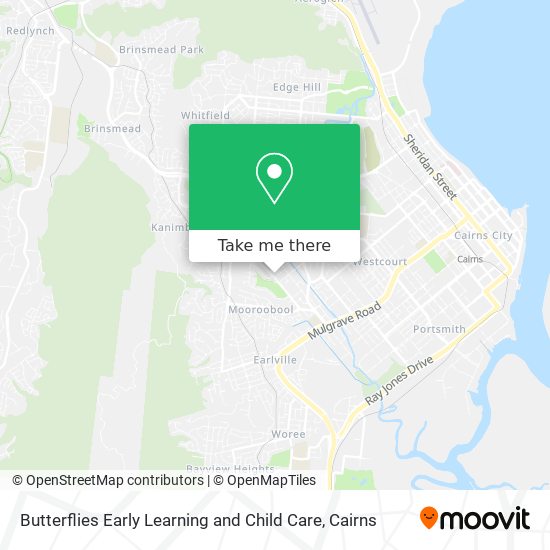 Butterflies Early Learning and Child Care map