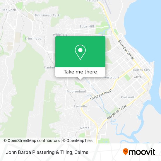 Mapa John Barba Plastering & Tiling