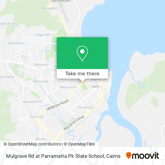 Mulgrave Rd at Parramatta Pk State School map