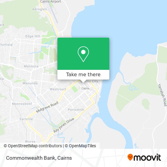 Commonwealth Bank map